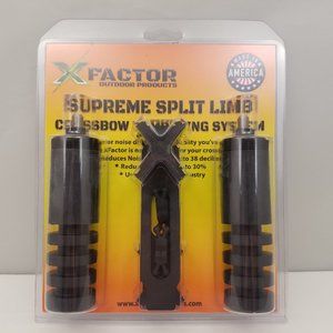 X-Factor Supreme Split Limb Crossbow Dampening System Black